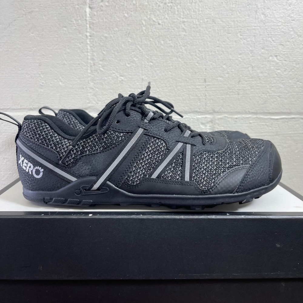 Xero Shoes Terraflex II Black Gray Minimalist Trail Hiking Shoes Men's 11 US